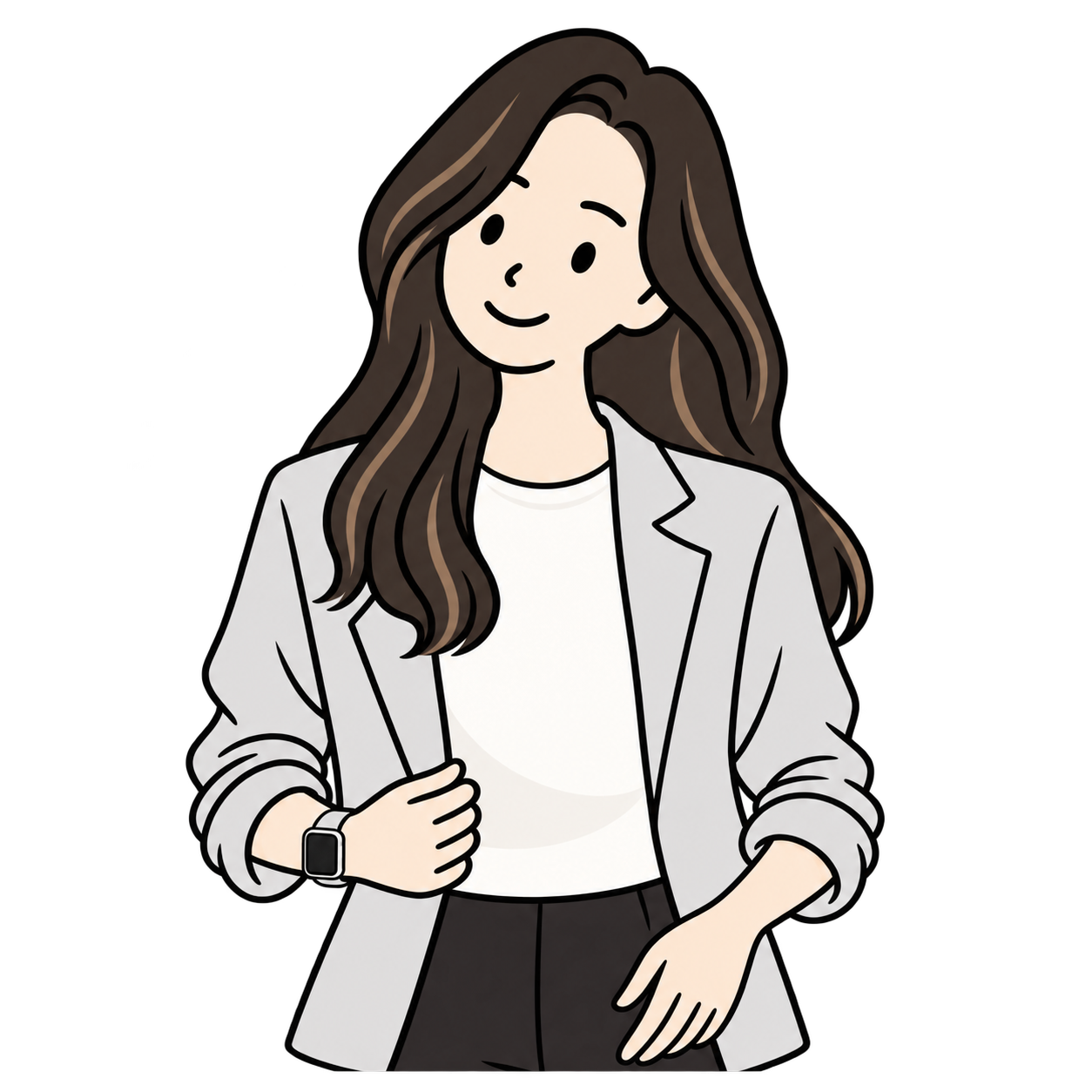 Janice 的插畫頭像